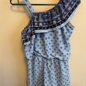 Sequin Hearts Sky Blue Garment